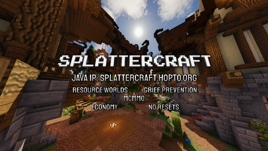 SplatterCraft banner